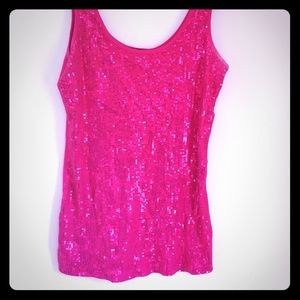 Sequin Tank